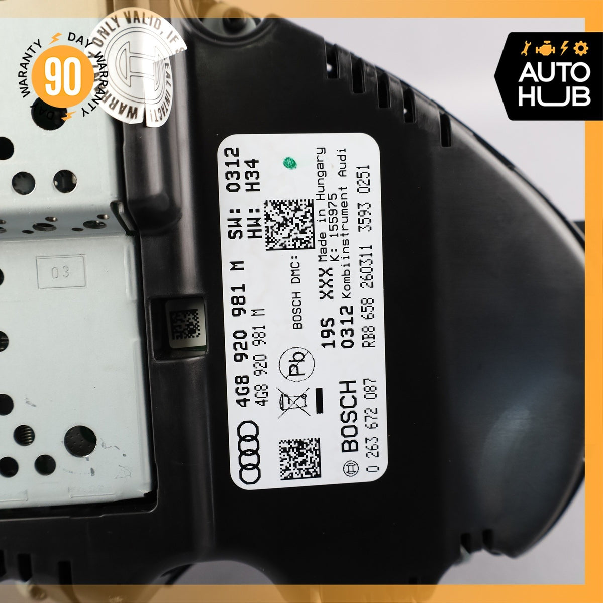 Audi 4G8 A7 Instrument Cluster Speedometer 4G8920981M OEM - photo 16