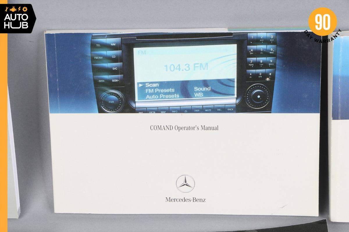 2003 Mercede-Benz W220 S430 Owner's Operator Maintenance Manual Book OEM - photo 4
