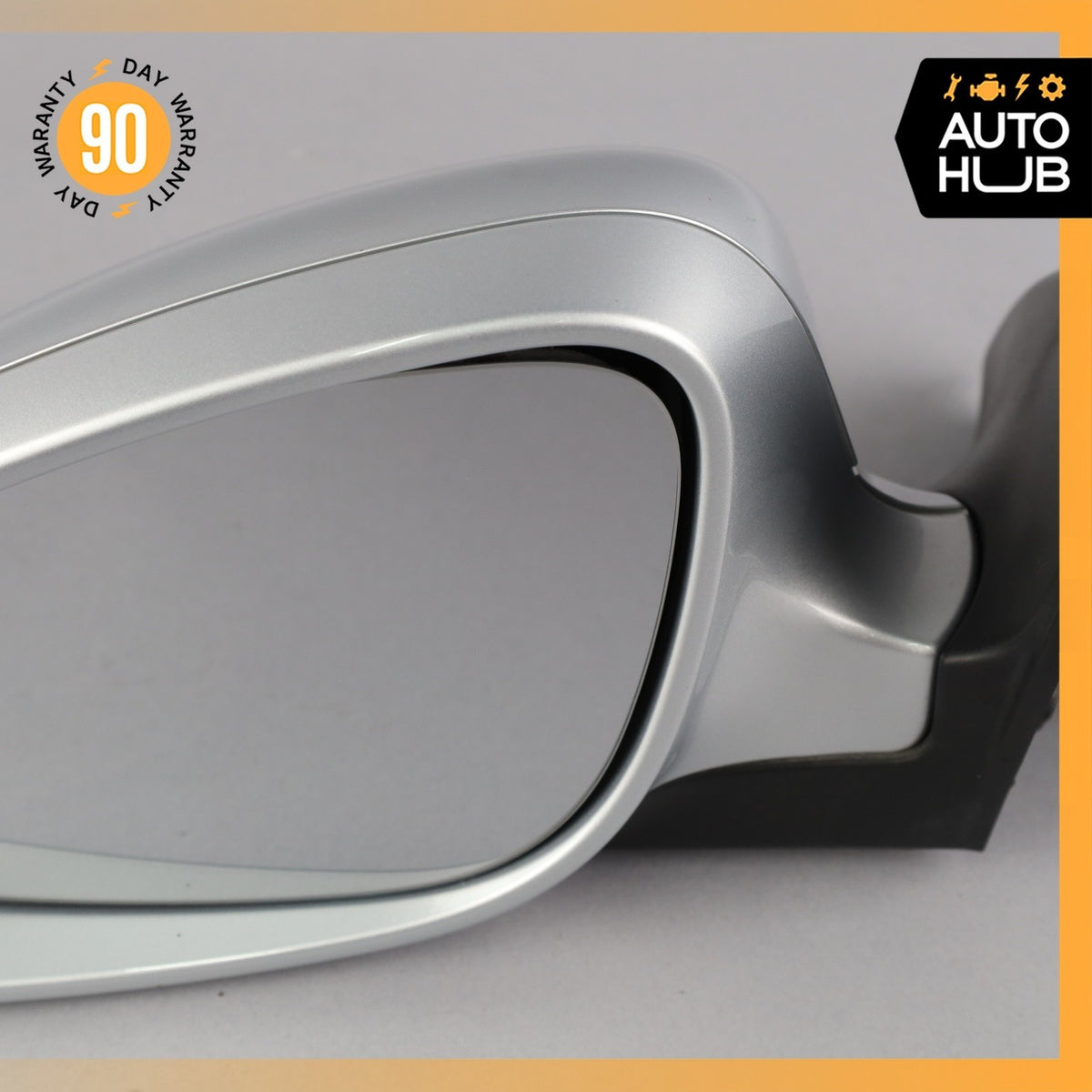 03-06 Porsche Cayenne 955 Left Driver Side Rear View Mirror Silver OEM - photo 4