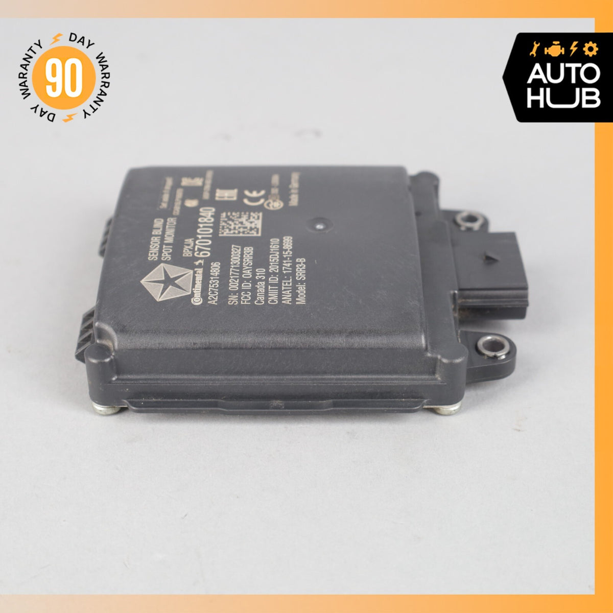 2018 Maserati Levante M161 Rear Left or Right Blind Spot Radar Sensor Module OEM - photo 4