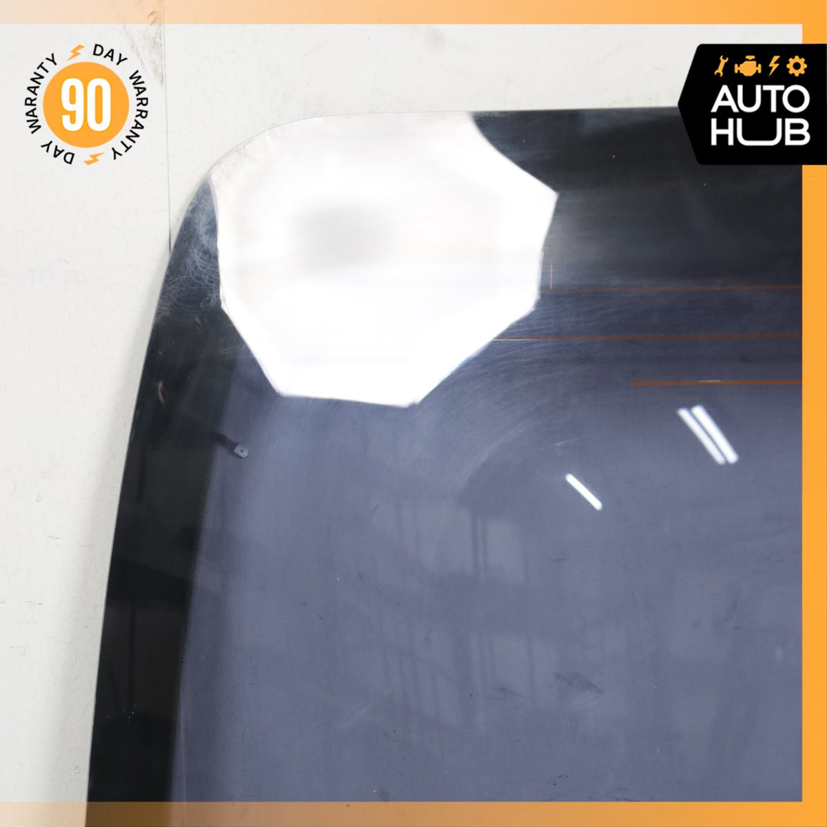 06-13 Bentley Continental Flying Spur Rear Windshield Wind Shield Glass OEM 78k - photo 3