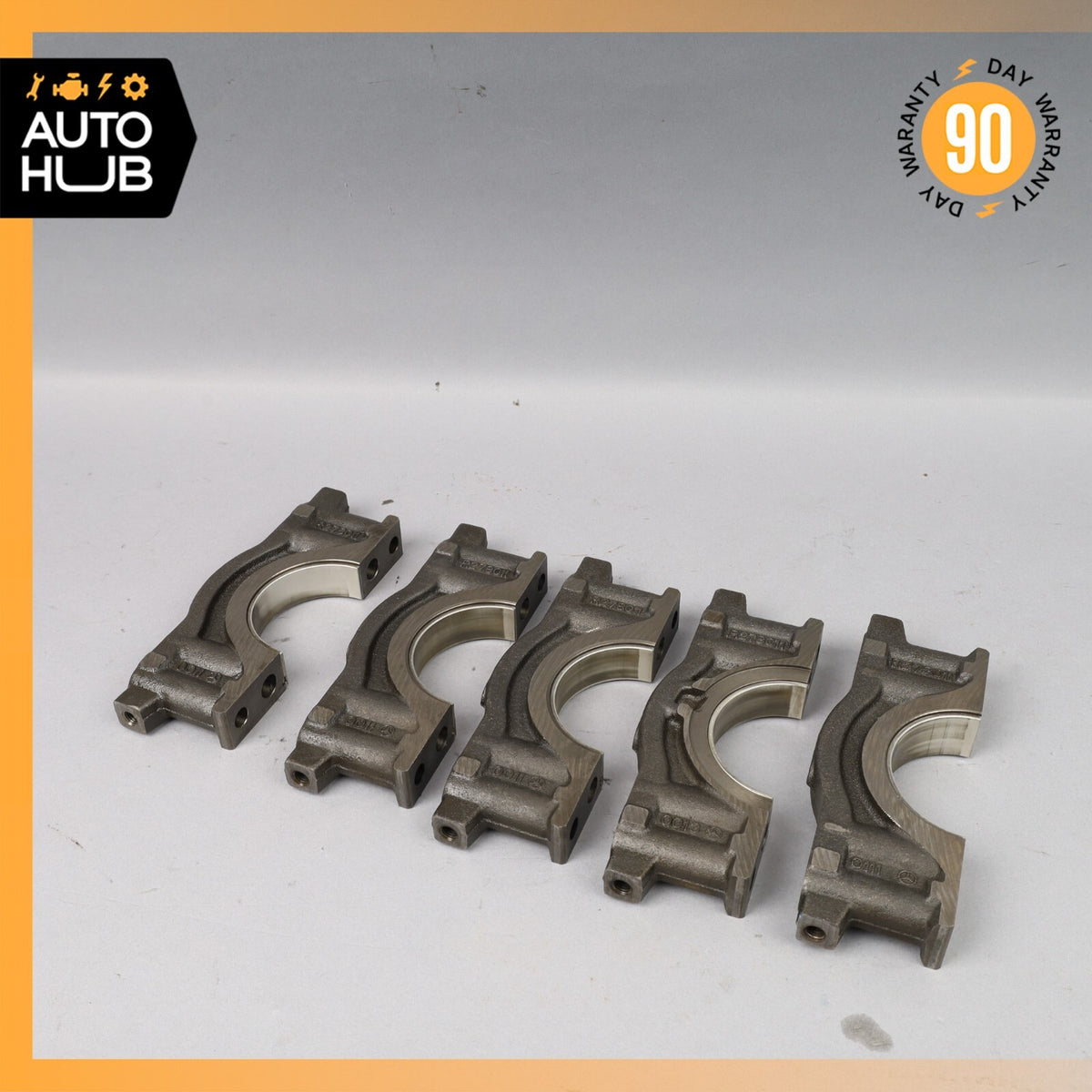 11-20  Mercedes W218 CLS550 SL550 M278 Crankshaft Main Holder Bracket Set OEM - photo 13