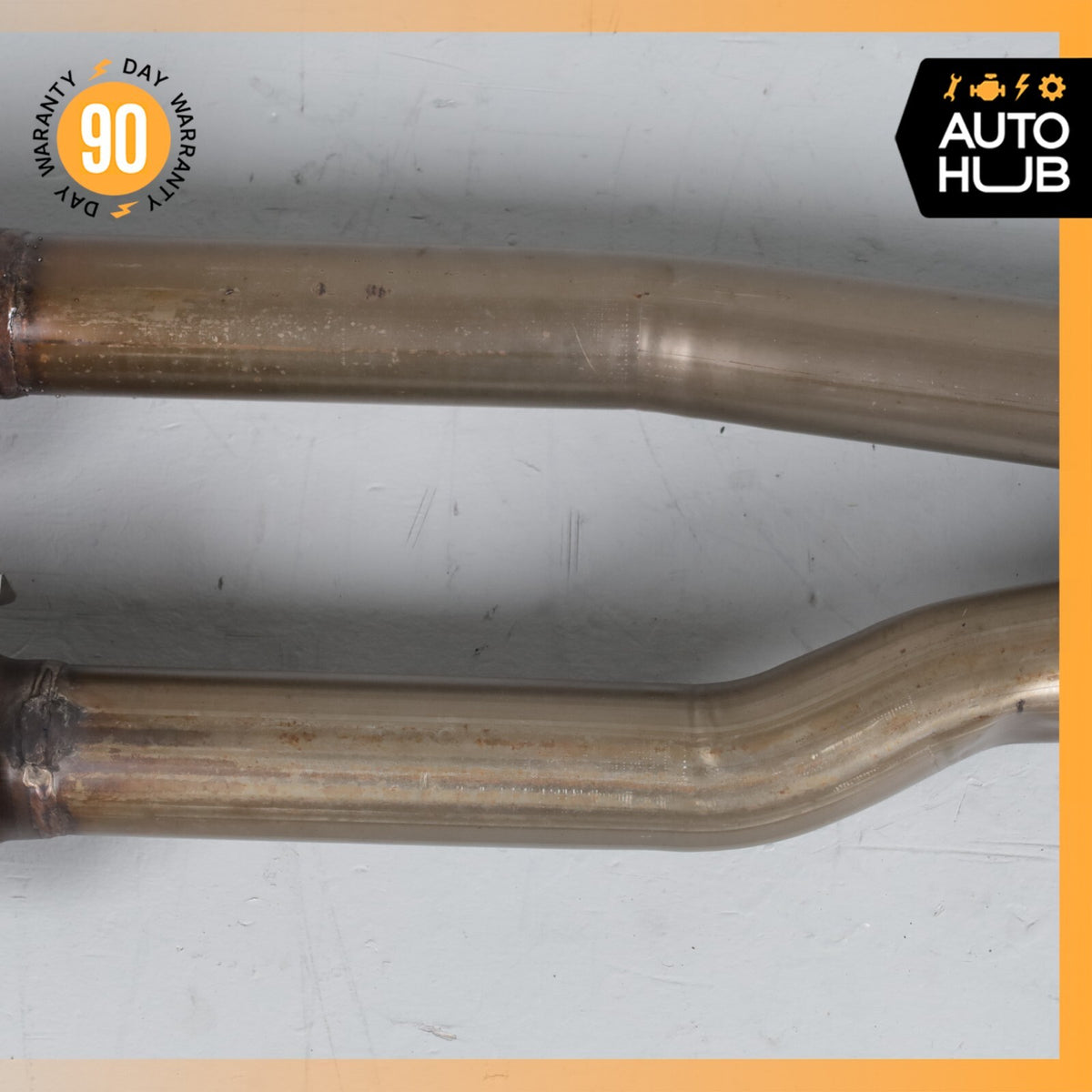 Bentley Continental GTC 6.0L Middle Mid Pipe Exhaust Downpipe Left & Right 63k - photo 3