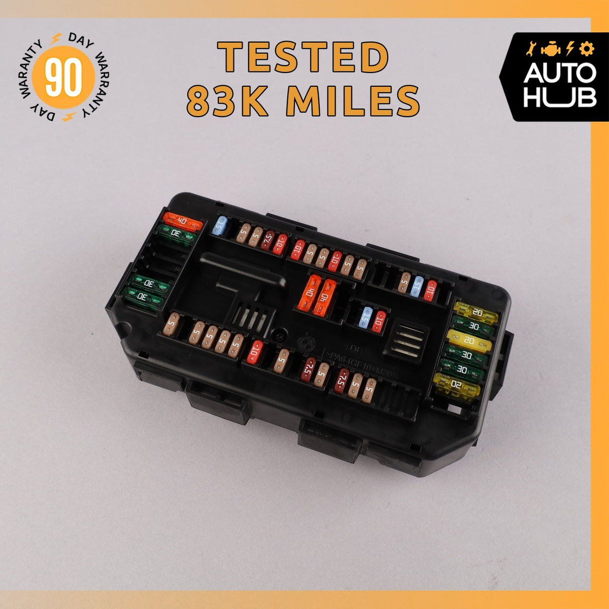 BMW F22 228i M235i Front Distribution Relay Junction Fuse Box OEM 83k - photo 1