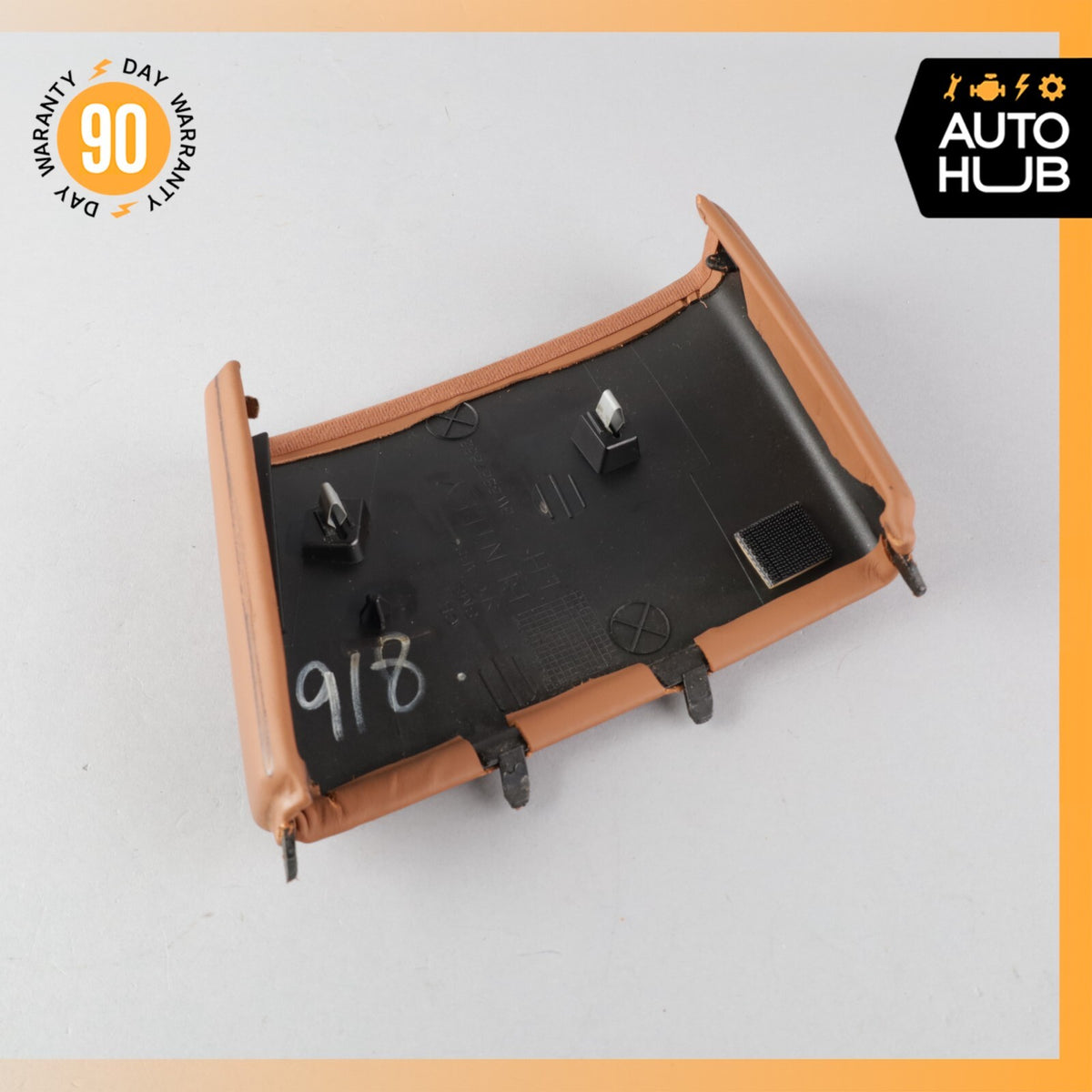 Bentley Continental Flying Spur Left Side Upper B-Pillar Cover Trim OEM 58k - photo 5