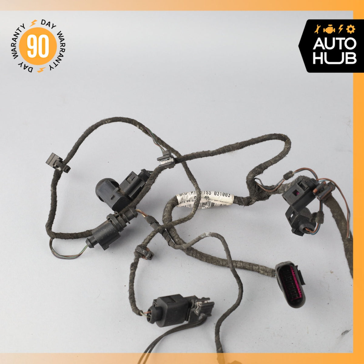 Bentley Continental GT GTC Rear Bumper Parking Sensor Wire Harness PDC OEM - photo 11