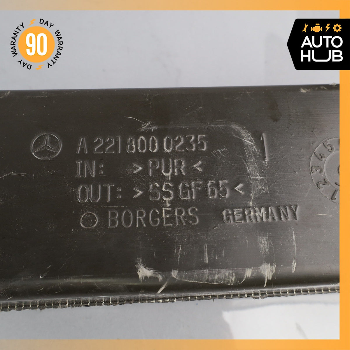Mercedes W221 S600 Trunk Lid Locking Hydraulic Pull Down Pump w/ Foam Case OEM - photo 13