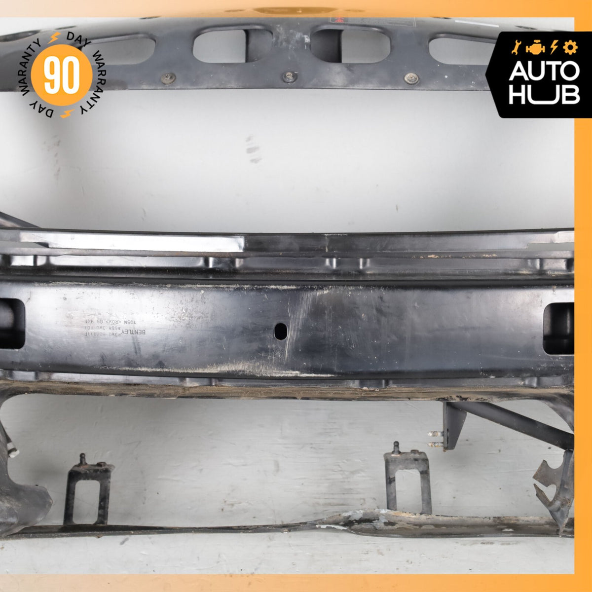 03-06 Bentley Continental GT GTC Front Radiator Support Bar Frame OEM - photo 3
