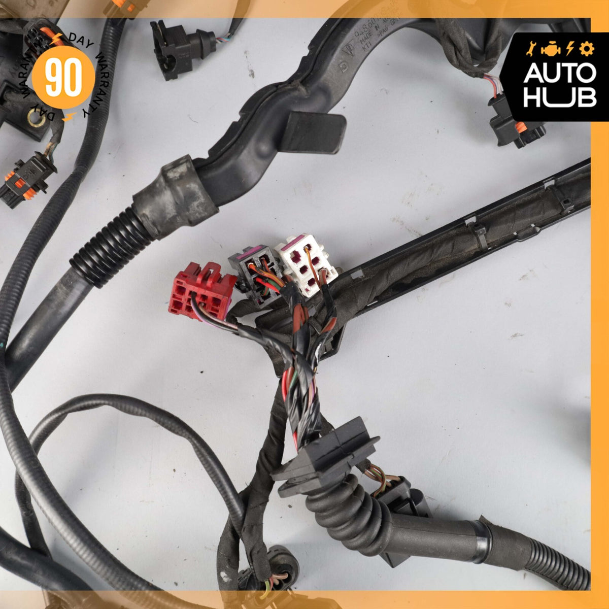 11-14 Porsche Cayenne 958 Turbo Engine Motor Wire Wiring Cable Harness OEM - photo 11