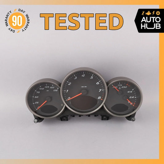 09-12 Porsche Boxster Cayman 987 2.7L Manual Instrument Cluster Speedometer OEM - photo 1