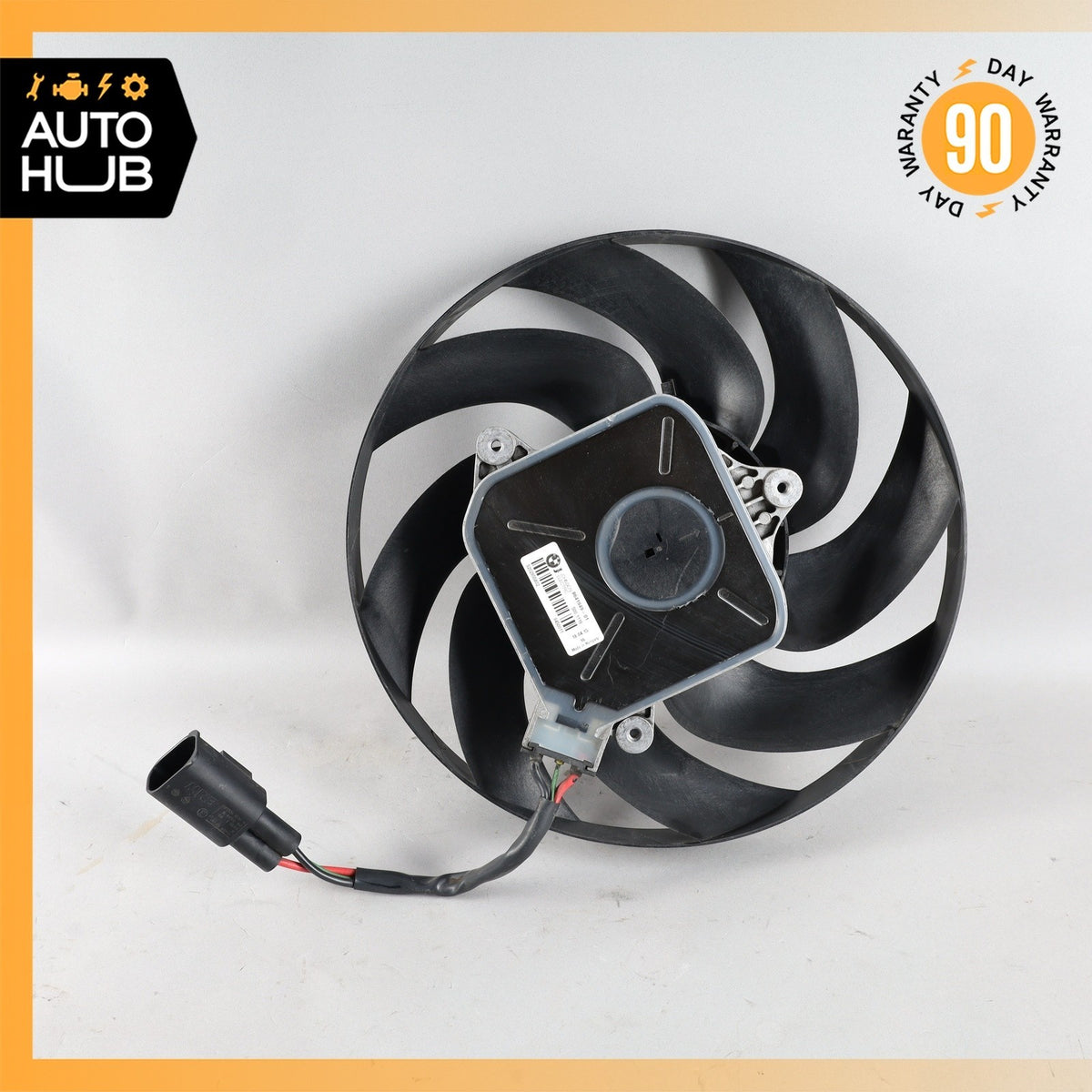 14-21 BMW i3 I01 Hybrid Radiator Cooling Fan Motor 8641949 OEM 88k - photo 2