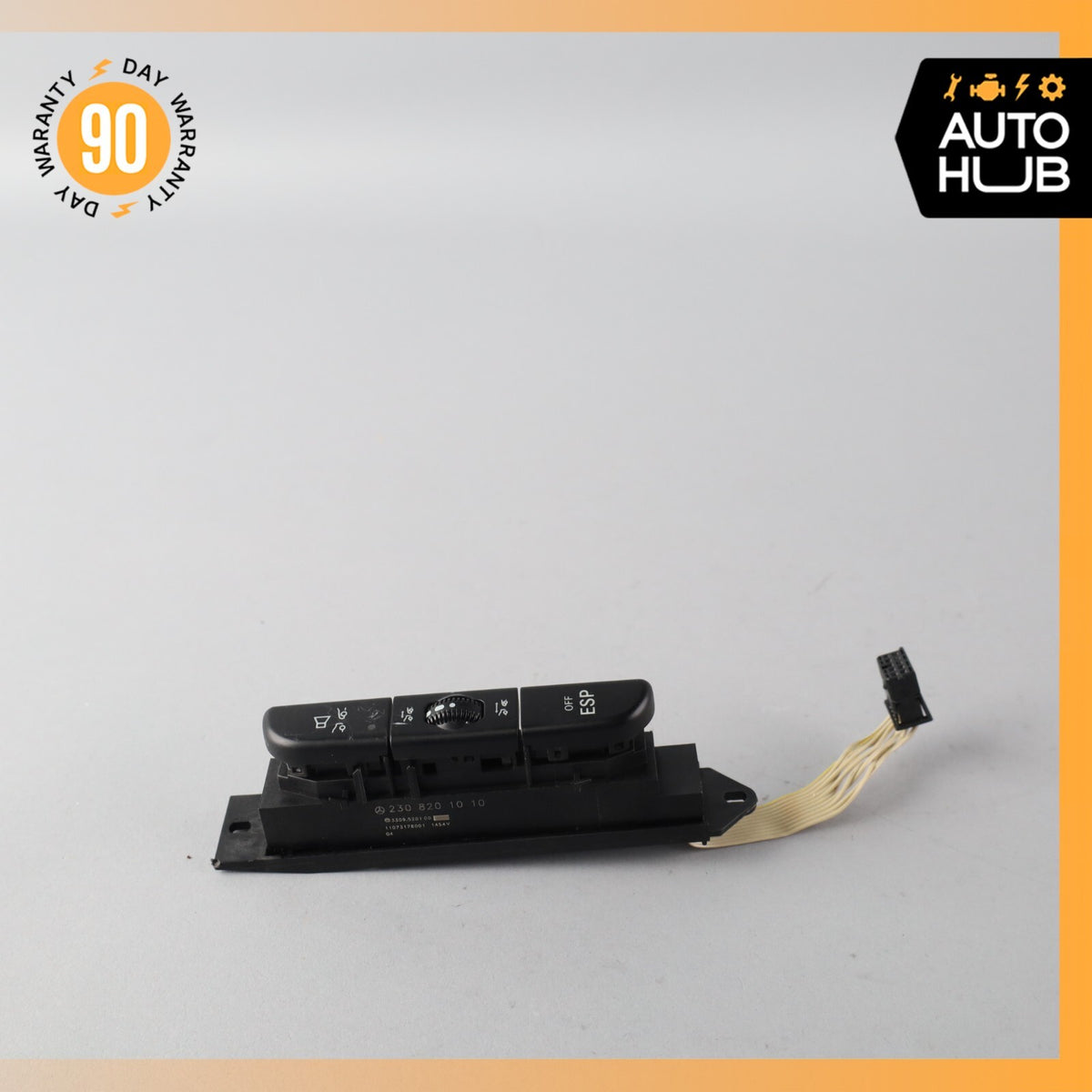 03-08 Mercedes R230 SL500 SL55 AMG Console ESP Distronic Control Switch OEM - photo 8