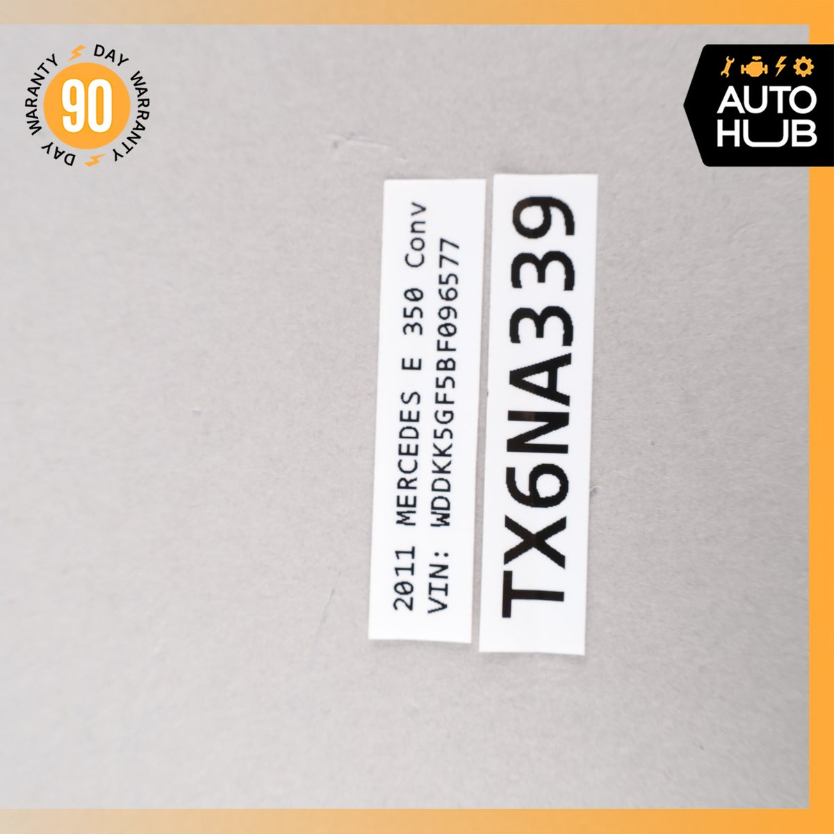 Mercedes W207 E350 E400 Convertible Trunk Lid Hinge Torsion Spring Strut Set OEM - photo 13