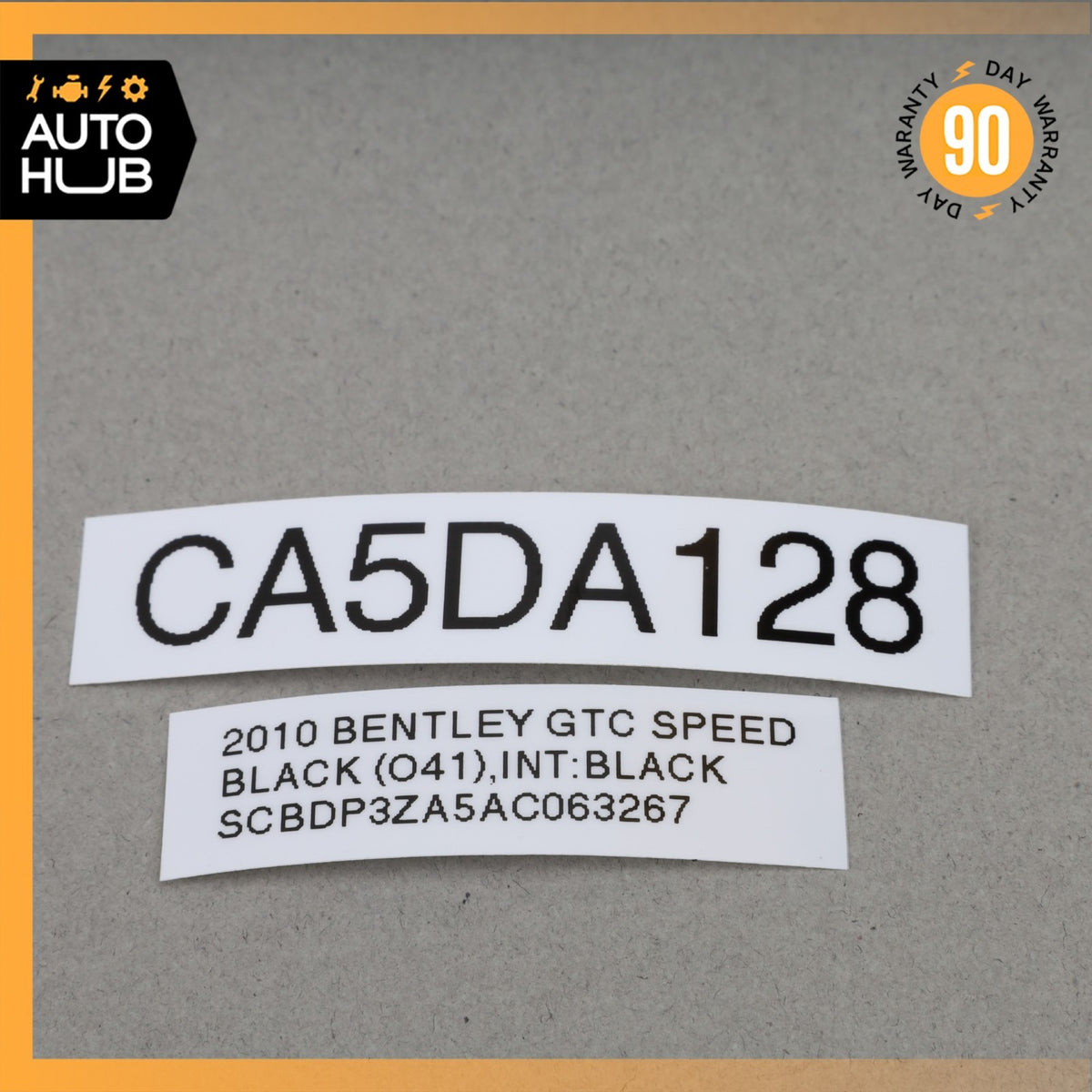 03-12 Bentley Continental GT Flying Spur GTC Climate Temperature Sensor OEM - photo 11