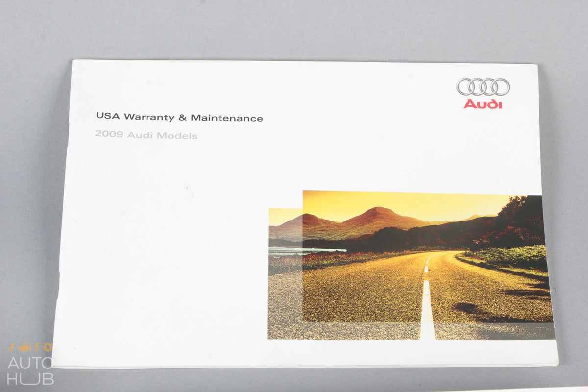 2009 Audi Q7 L4 Owner's Manual Book Assembly OEM - photo 6