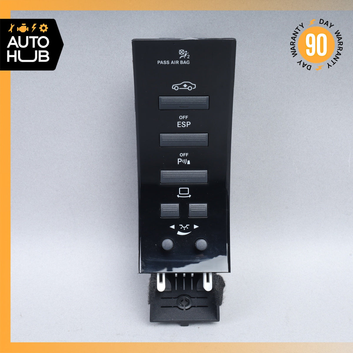 07-13 Mercedes W221 S600 CL550 Dashboard Dash Control Switch Panel 2218211251 - photo 1