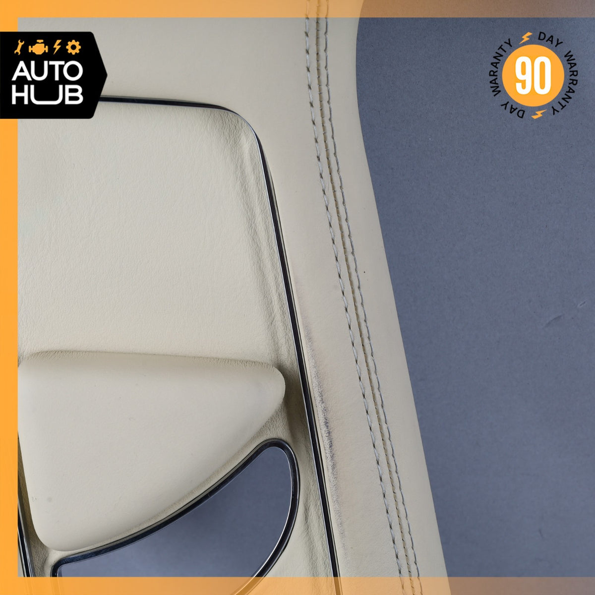 14-18 Bentley Flying Spur Left Upper B-Pillar Cover Panel Trim Beige OEM 40k - photo 5