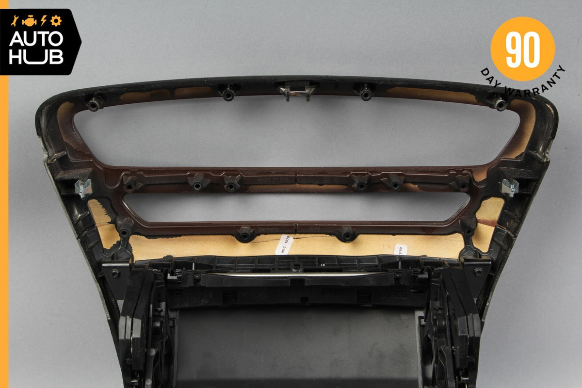 07-14 Mercedes W216 CL63 CL550 Center Console Command Unit Radio Bezel Trim OEM - photo 9