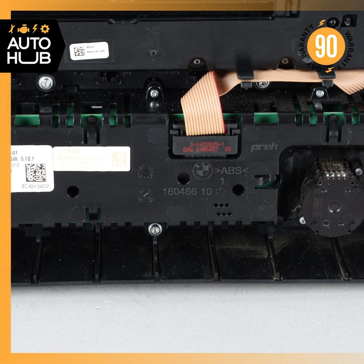 BMW F10 528i 550i AC A/C Automatic Heater Climate Control Switch OEM - photo 16