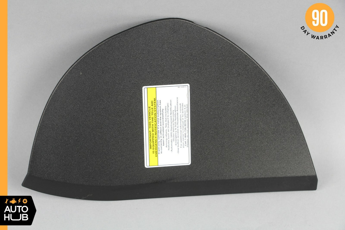 07-13 Mercedes W221 S550 S400 Interior Dashboard Dash Trim Cover Left Black OEM - photo 1