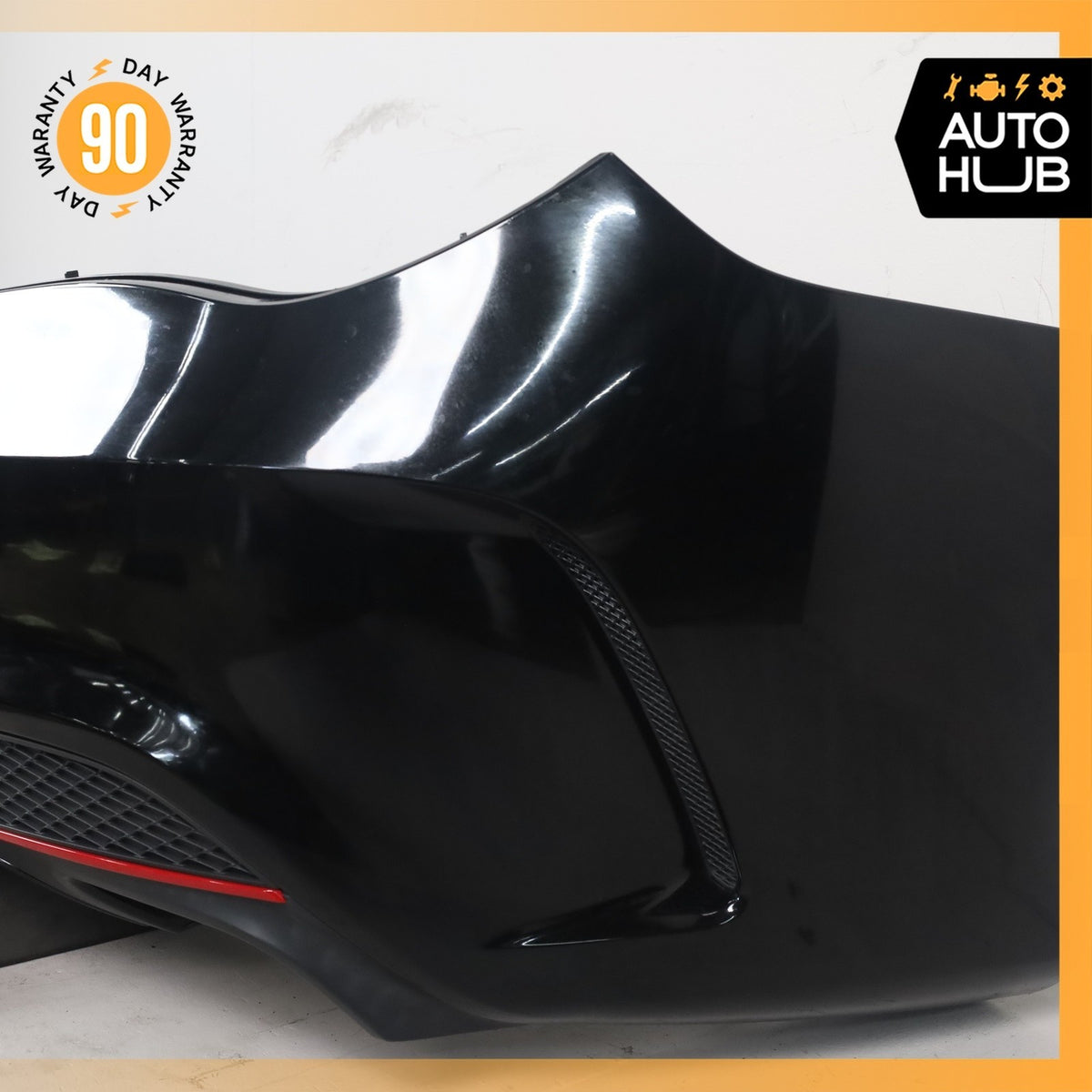 14-16 Mercedes W117 CLA250 AMG Sport Rear Bumper Cover Assembly Black OEM - photo 9
