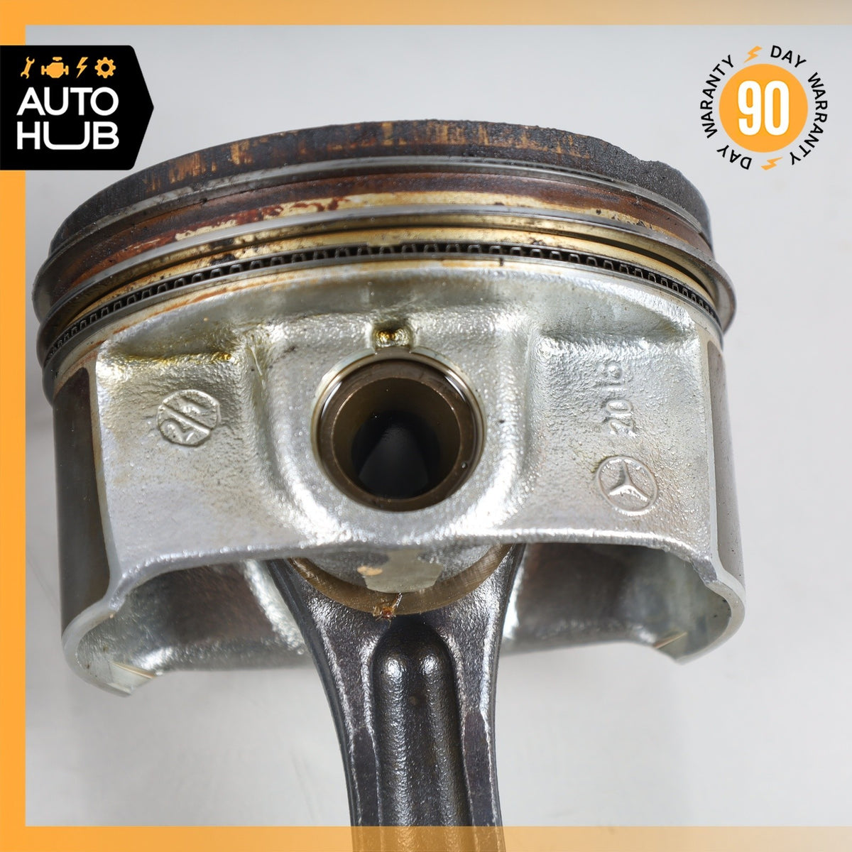 15-20 Mercedes W205 C300 E300 SLC300 M274 Engine Connecting Rod Piston Set OEM - photo 13