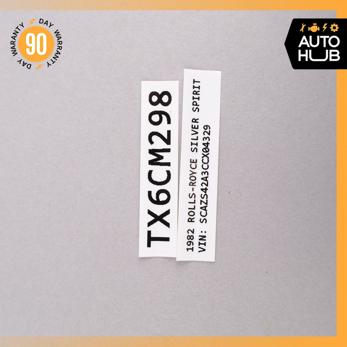 Rolls Royce Silver Spirit Trunk Lid Unlock Button Switch w/ Trim UD17337 OEM 22k - photo 11