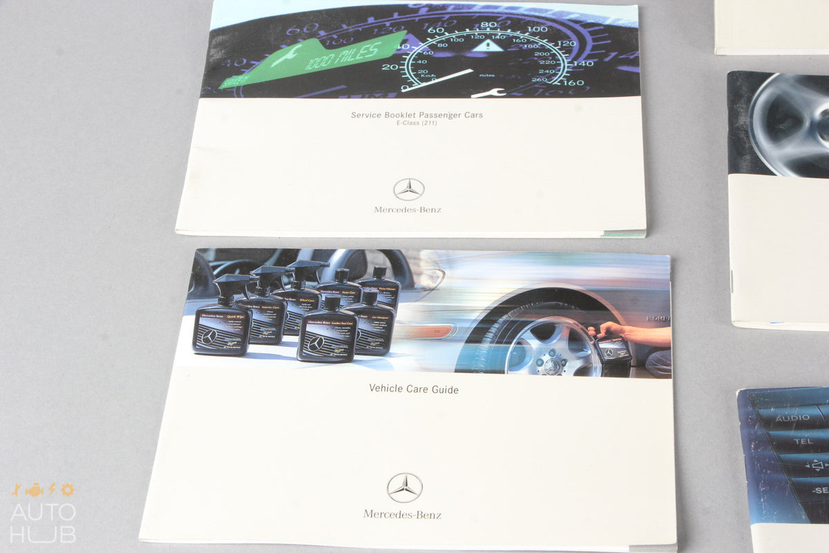 2003 Mercedes-Benz W211 E500 E320 Owner's Operator's Manual Book Assembly OEM - photo 10