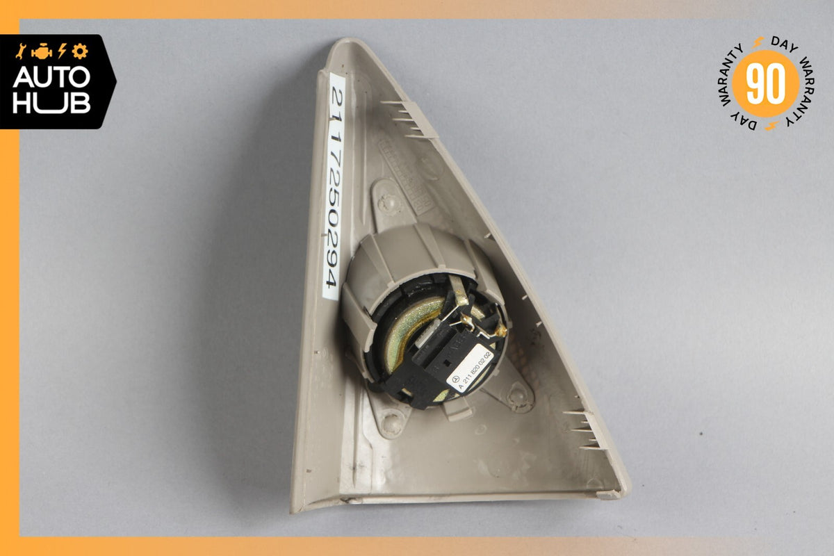 03-06 Mercedes W211 E320 E500 Tweeter Speaker Cover Right Passenger Side OEM - photo 7