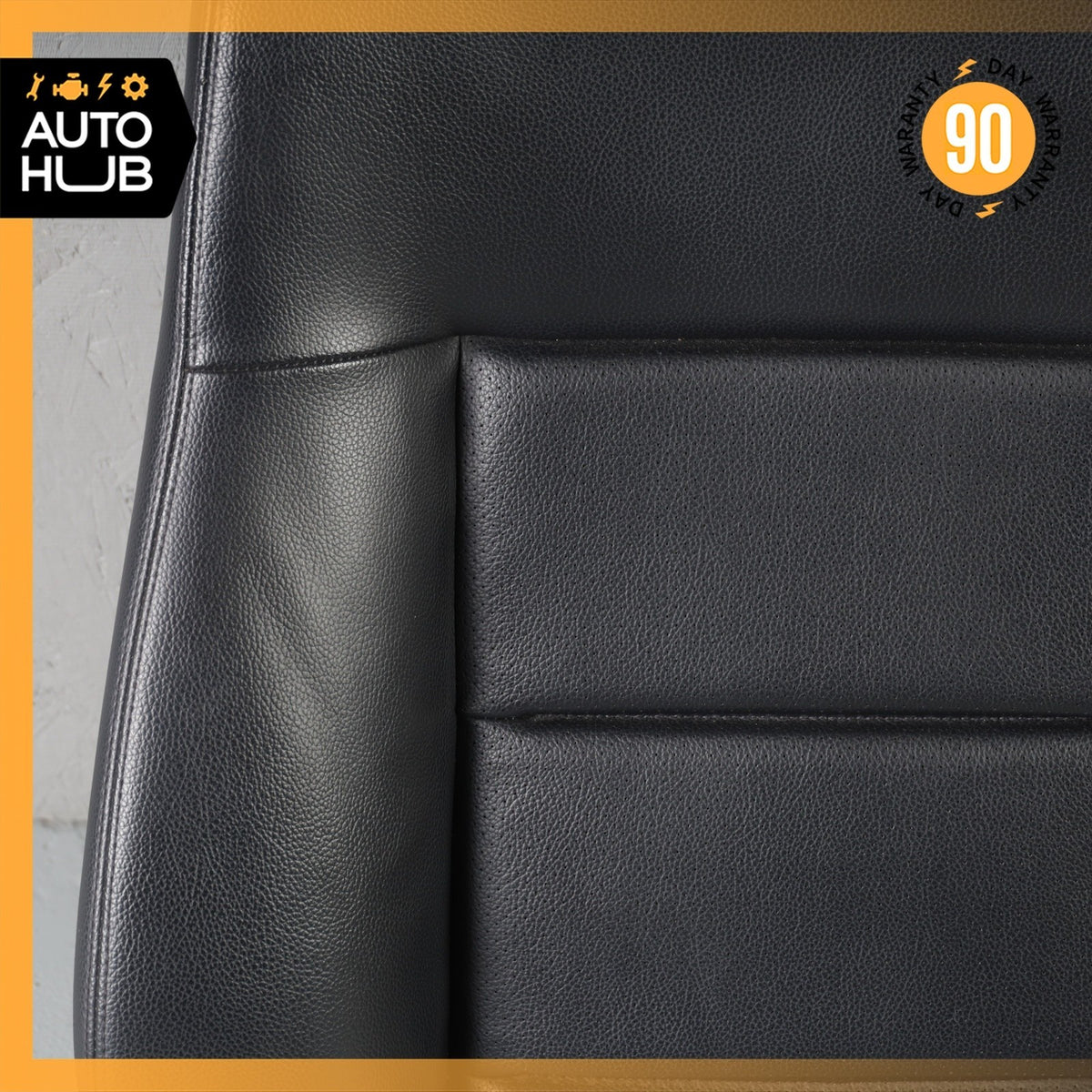 10-13 Mercedes W212 E350 E400 Front Left Seat Cushion Top Upper Black OEM - photo 6