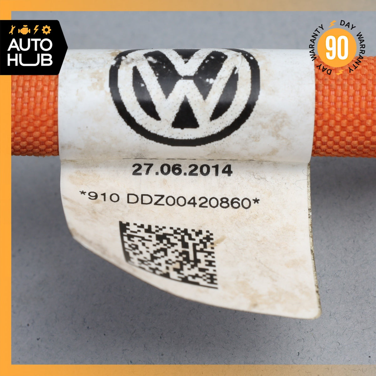 16-18 Audi 8V A3 E-Tron Hybrid High Voltage Cable Wire Harness OEM - photo 6