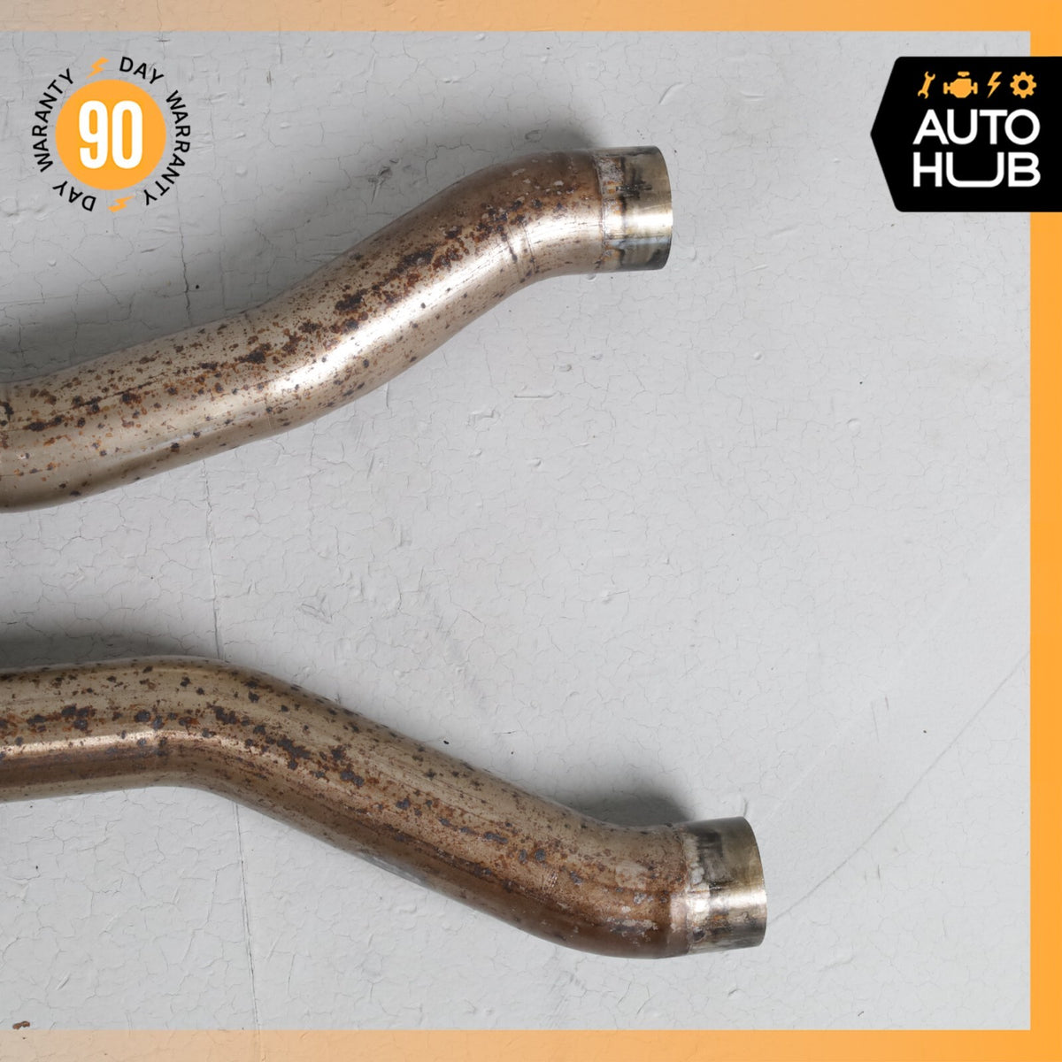 Bentley Continental GTC 6.0L Middle Exhaust Downpipe Left & Right Side OEM 60k - photo 6