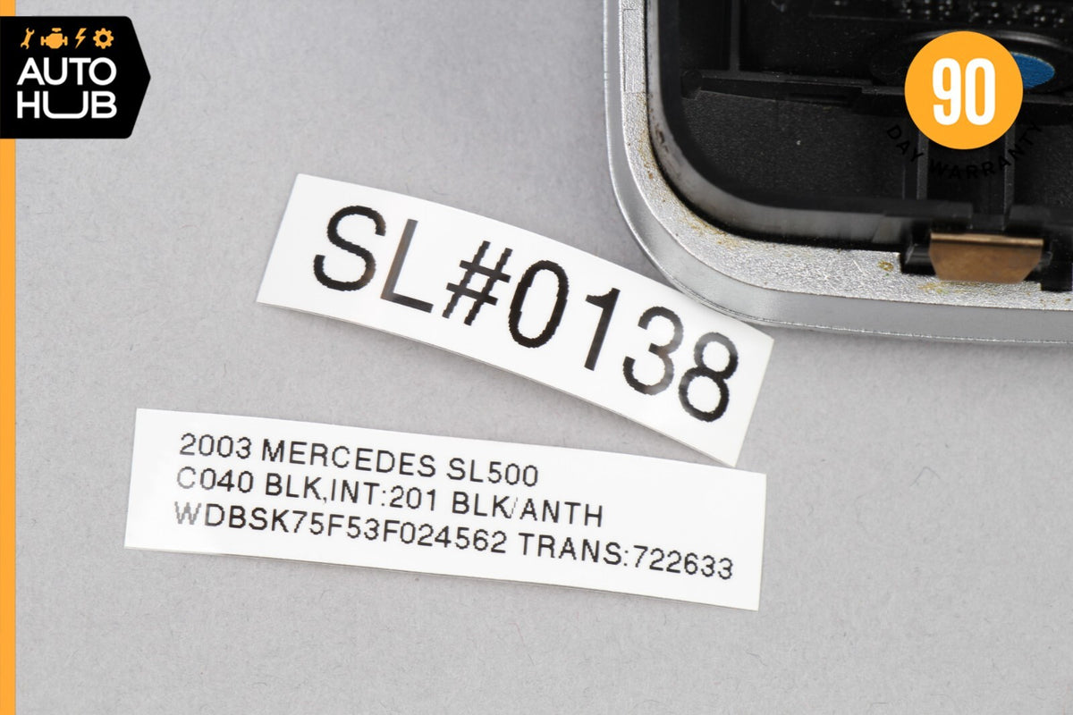 00-12 Mercedes R230 SL500 CL55 CL500 Front Lumbar Control Switch 2208000878 OEM - photo 6
