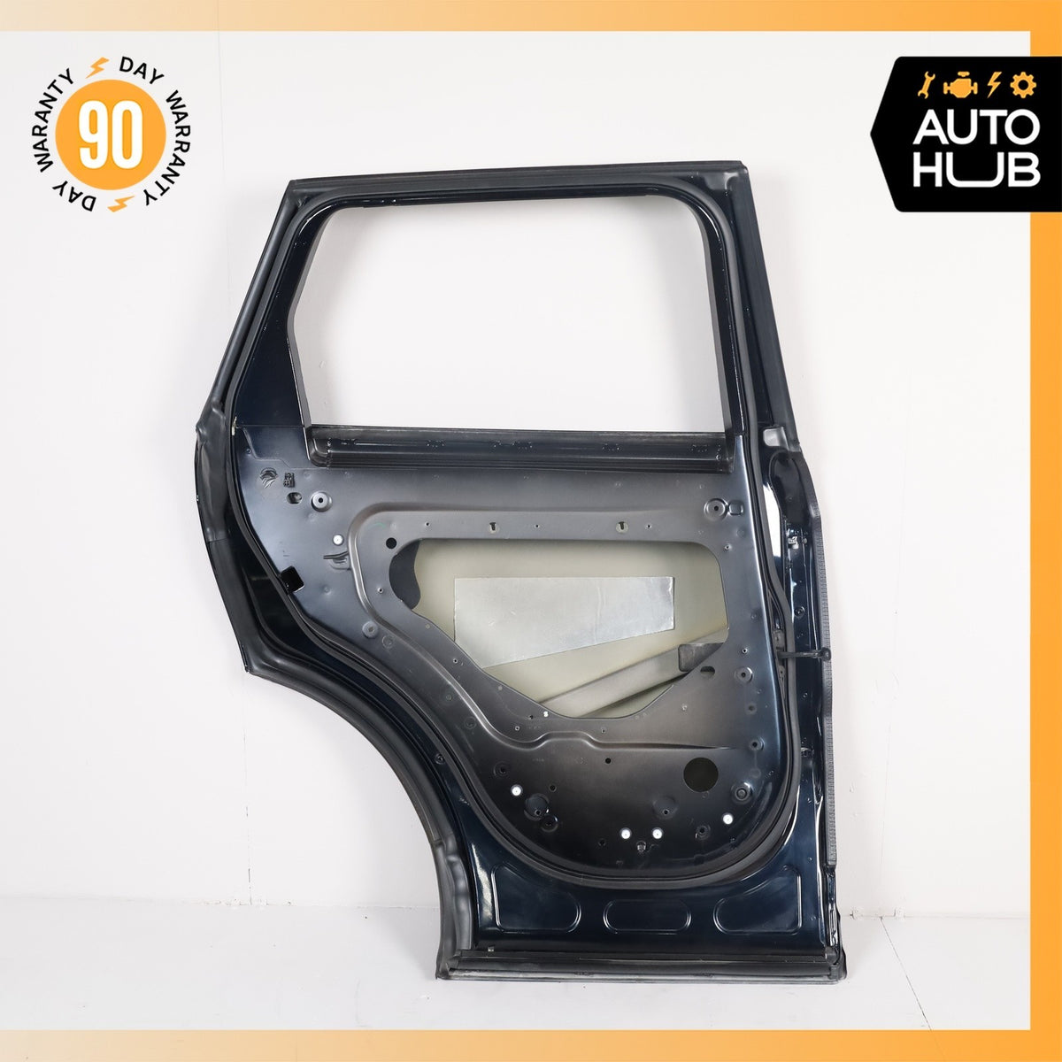 14-22 LR Range Rover Sport L494 Rear Left Driver Side Door Panel Shell Black OEM - photo 12