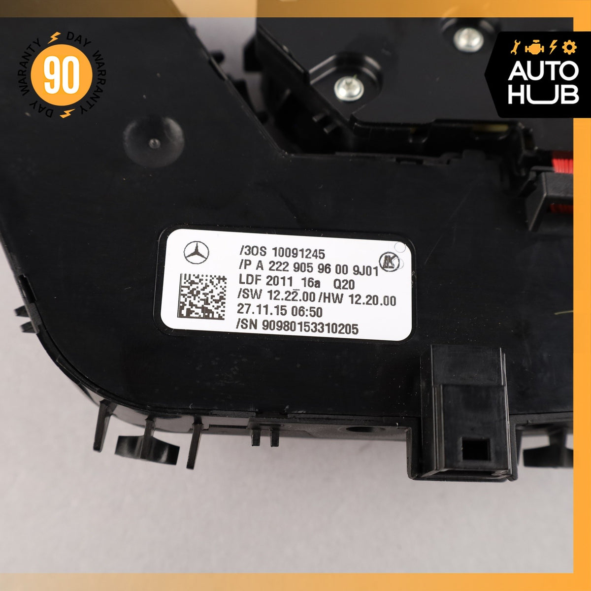 14-20 Mercedes W217 S550 S65 Front Right Side Seat Control Memory Switch OEM 74k - photo 12
