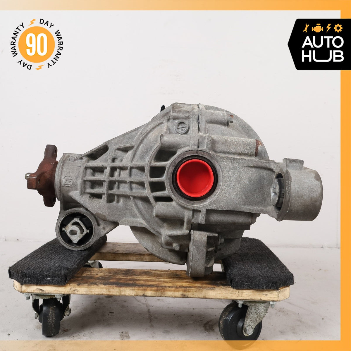 11-16 Porsche Panamera 970 4 3.6L V6 Rear Differential Diff Axle Carrier OEM 68k - photo 8