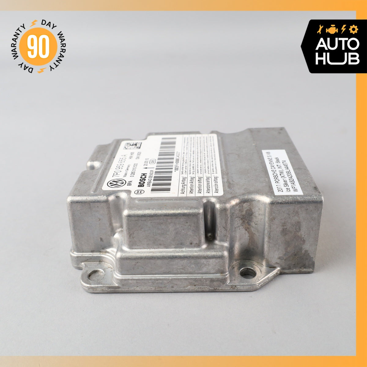 11-14 Porsche Cayenne 958 Airbag Air Bag Sensor SRS Control Module OEM - photo 4