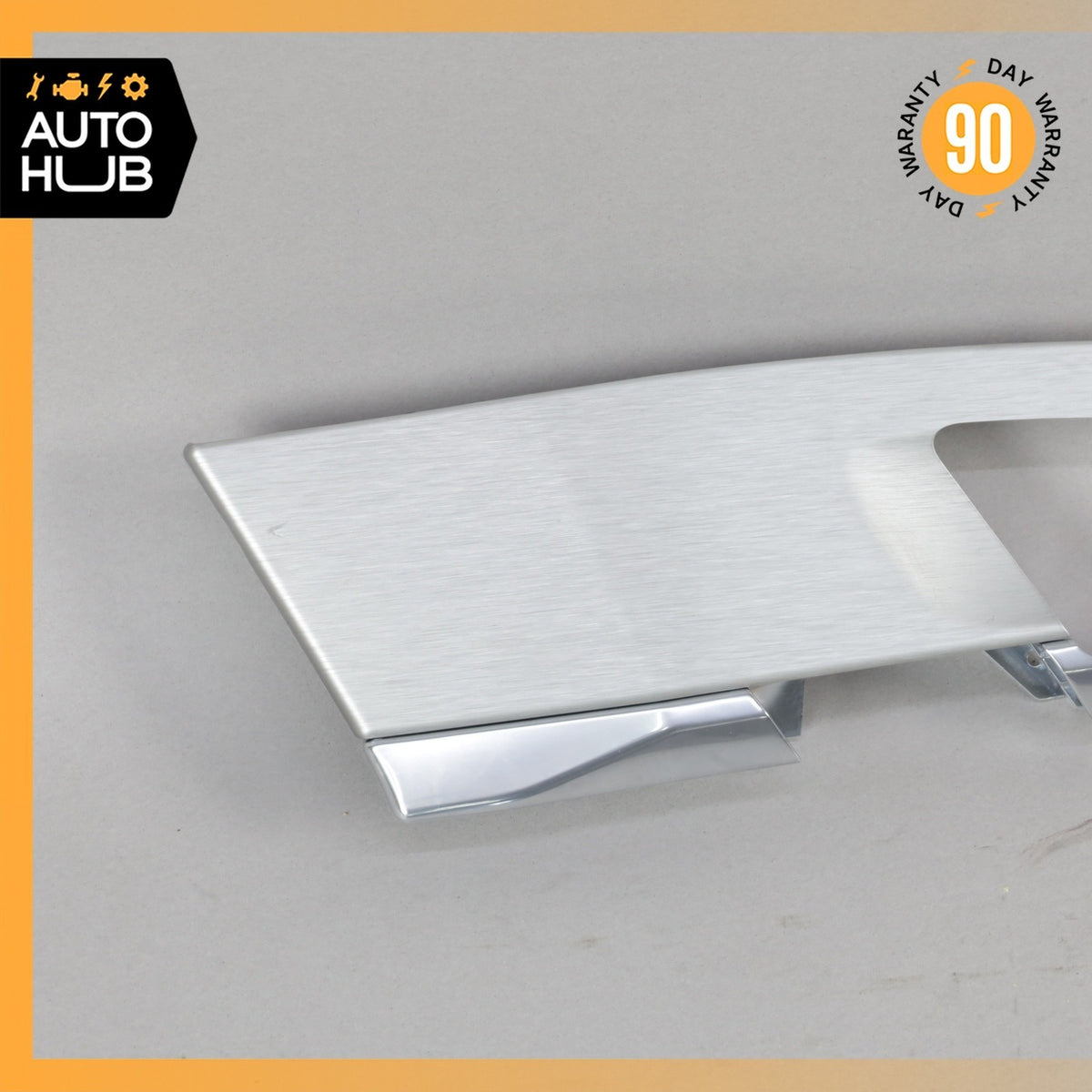 Porsche Panamera 970 Front Right Passenger Side Door Panel Molding Aluminium OEM - photo 6