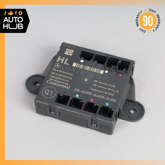 08-18 Mercedes W218 CLS550 C250 C300 Rear Left Side Door Control Module OEM - photo 1