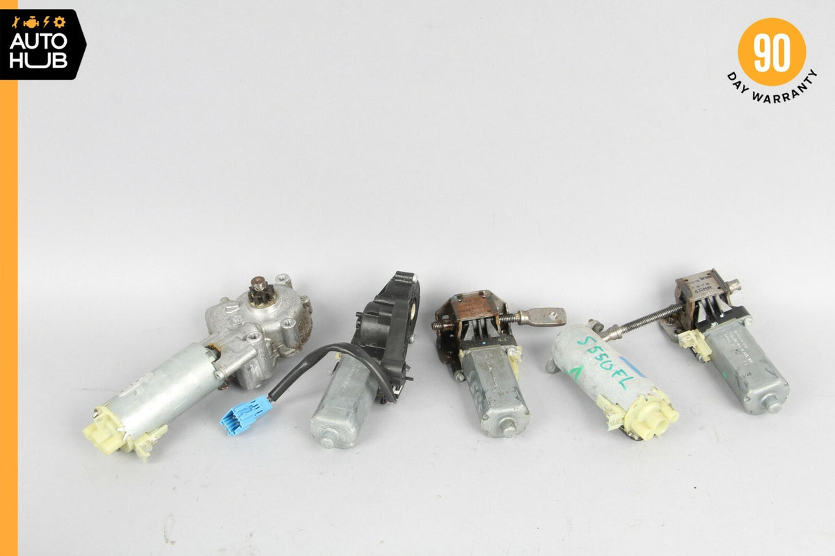 07-14 Mercedes W221 S550 S600 CL550 Front Left Driver Seat Adjust Motor Set OEM - photo 1