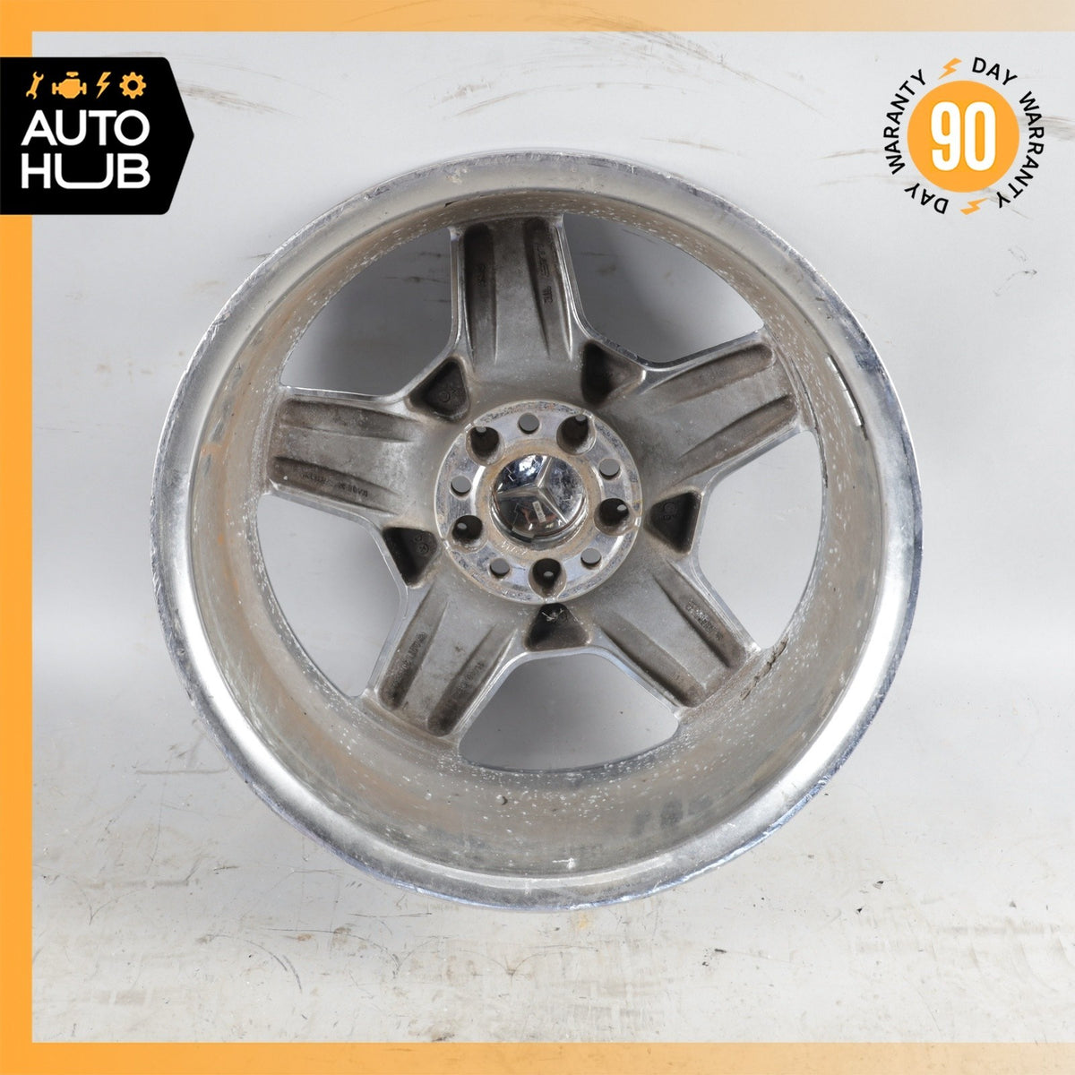 Mercedes W215 CL500 S55 CL55 AMG 8.5 x 18 18" Monoblock Front Wheel Rim OEM - photo 10