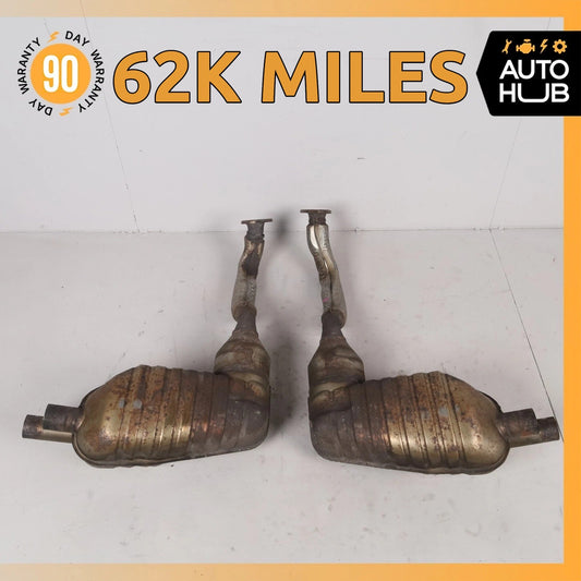 05-06 Porsche Boxster 987 2.7L Exhaust Mufflers Assembly Set OEM 62k - photo 1