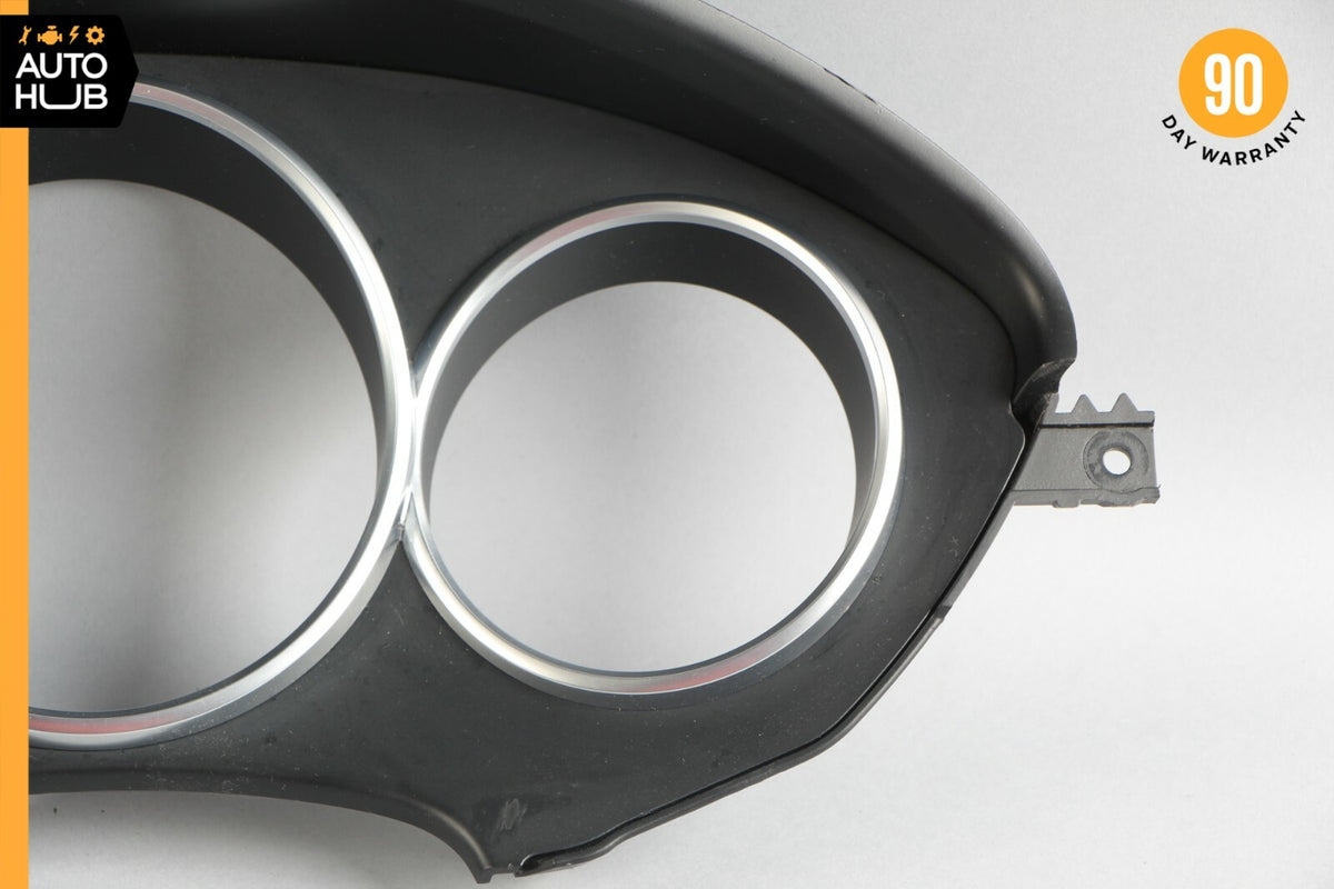 12-18 Mercedes W218 CLS550 CLS63 Instrument Cluster Speedometer Bezel Trim OEM - photo 2