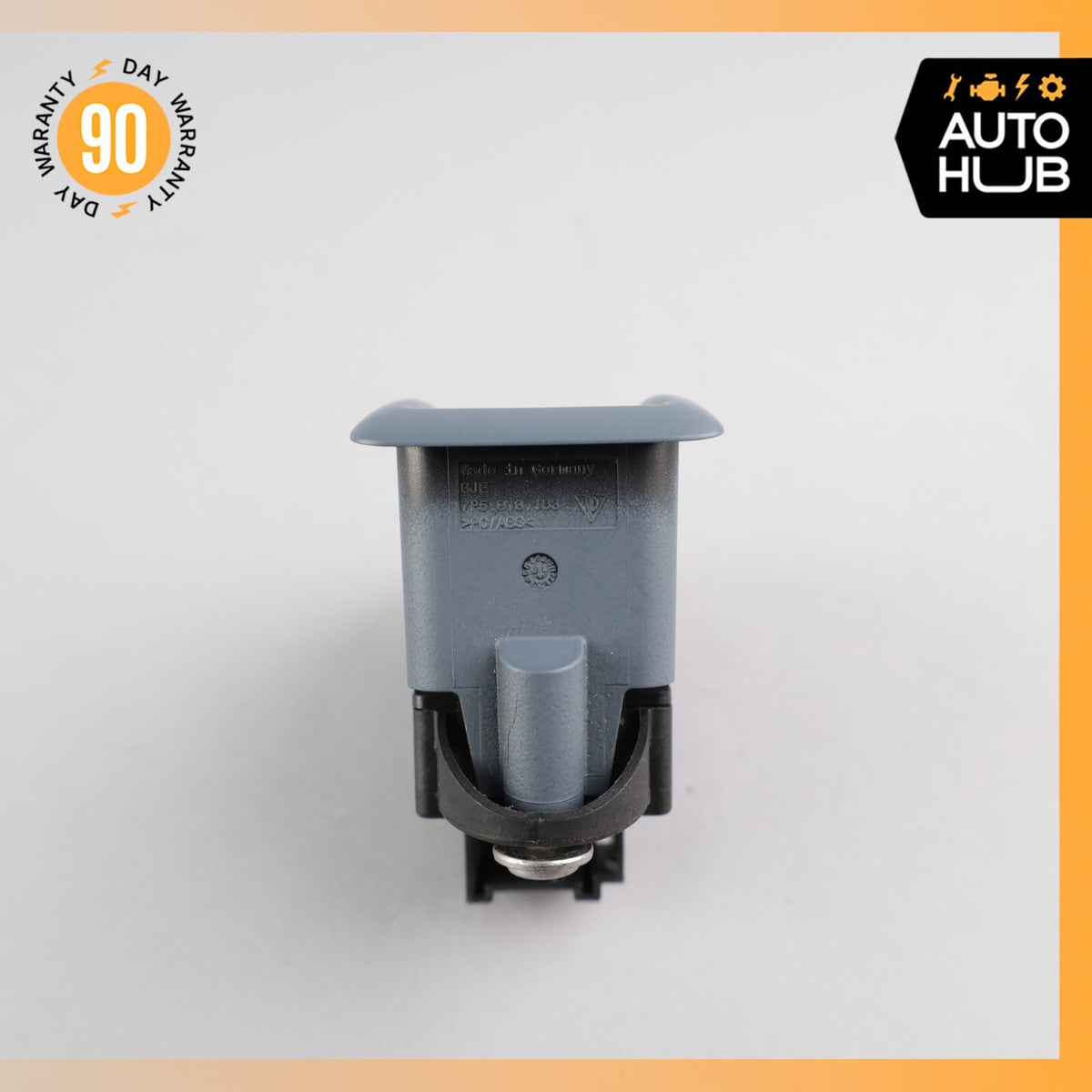 11-18 Porsche Cayenne 958 Turbo Electronic Parking Button Switch Blue OEM - photo 3