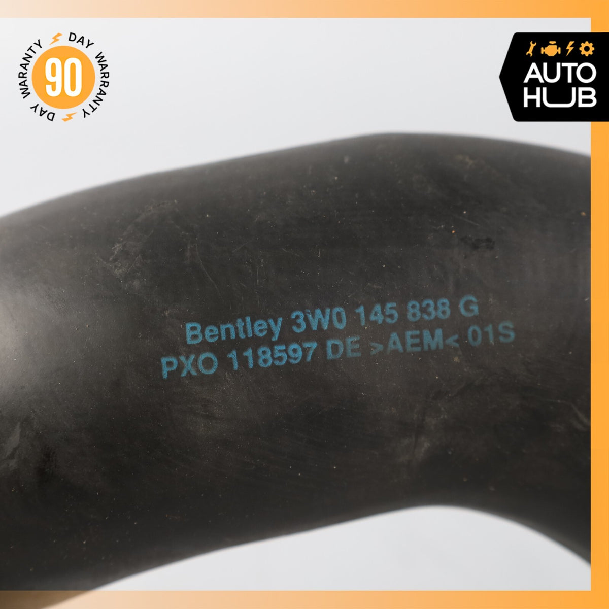 Bentley Continental GTC GT 6.0L Right Side Intercooler Hose Pipe OEM - photo 7