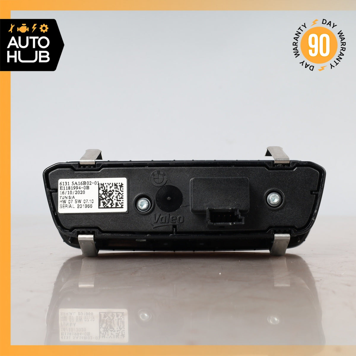 BMW G05 X5 X5M Headlight Fog Light Switch Control Module OEM 44k - photo 9
