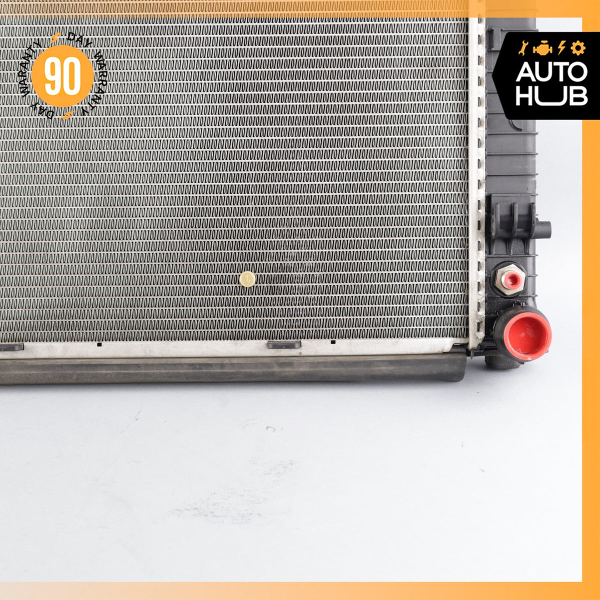03-06 Mercedes R230 SL500 Engine Cooling Radiator AC A/C Condenser OEM - photo 4