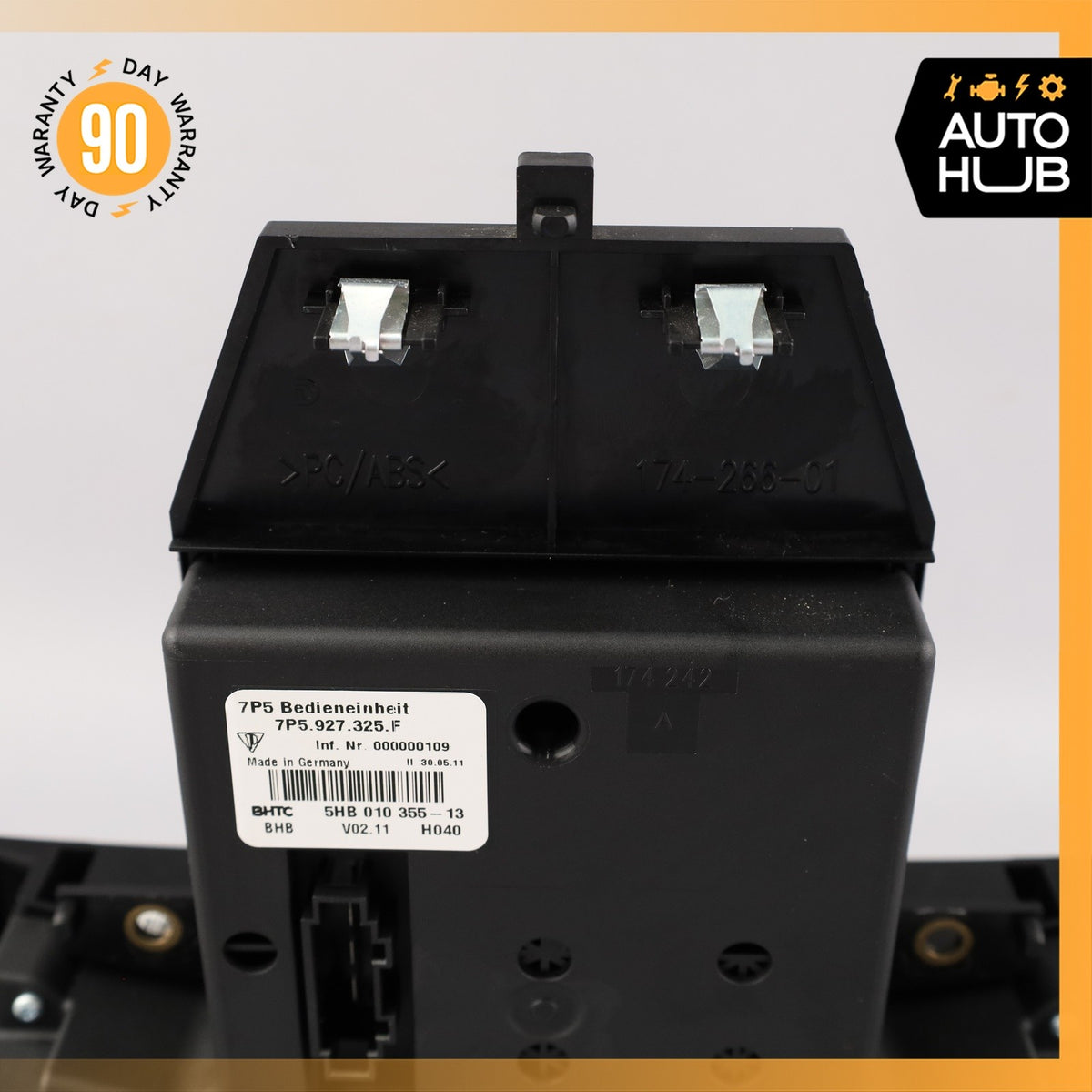 11-14 Porsche Cayenne 958 Rear Seat Heat Lock Switch Control Panel OEM - photo 10