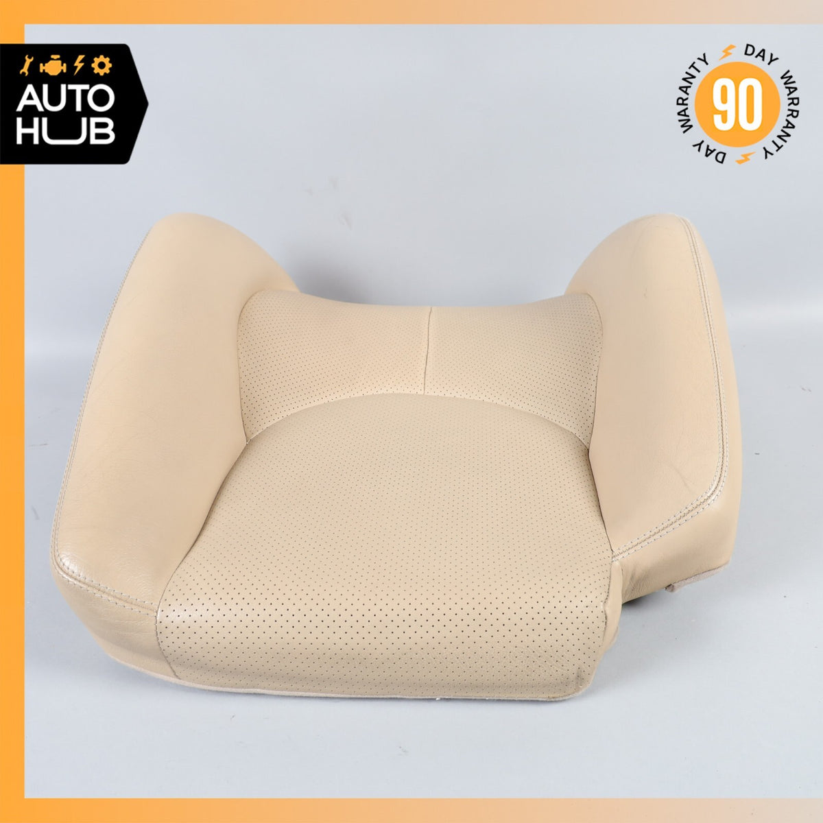 96-02 Mercedes R129 SL320 SL500 Right Side Top Upper Seat Cushion Beige OEM - photo 10