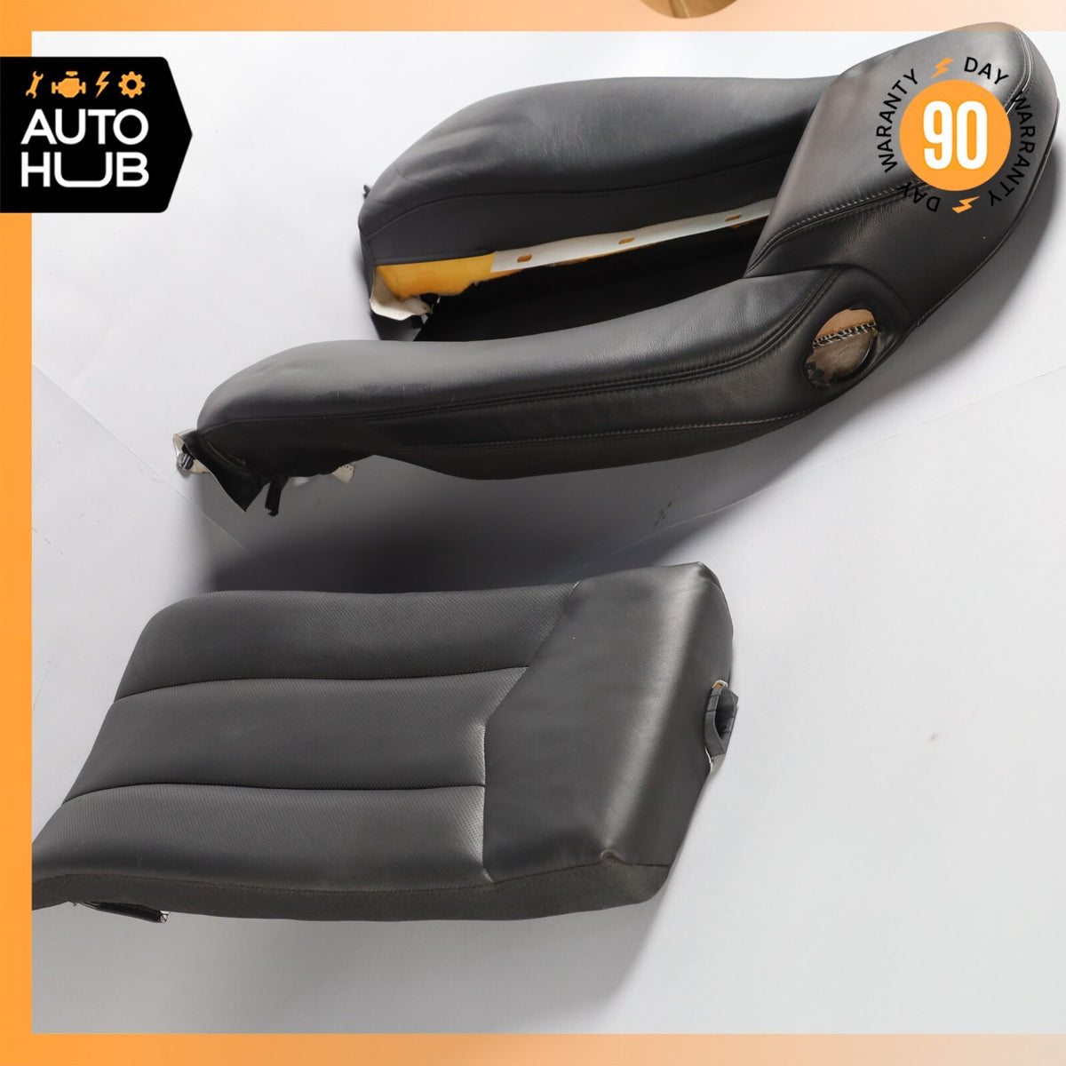 04-08 Cadillac XLR Right Passenger Side Top Upper Seat Cushion Black OEM - photo 14